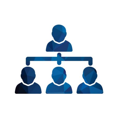 iş simgesi vektör illüstrasyonu