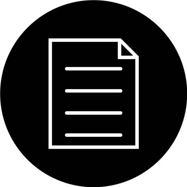 beyaz arkaplanda siyah simge izole edildi