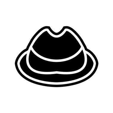 Siyah ve beyaz simgesinin vektör illüstrasyonu