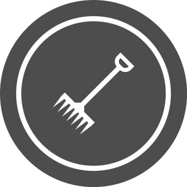 Moda Biçiminde Tırmık Simgesi İzole Arkaplan      