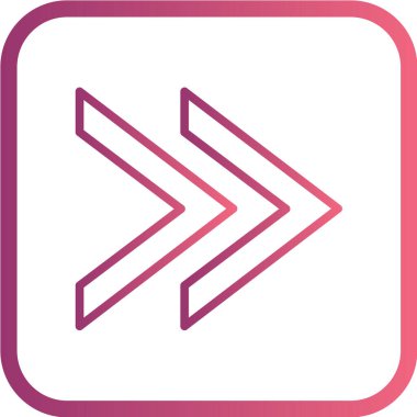 ok işareti simgesi, vektör çizimi