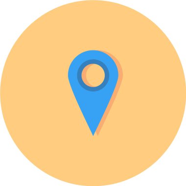 harita pin vektör simgesi