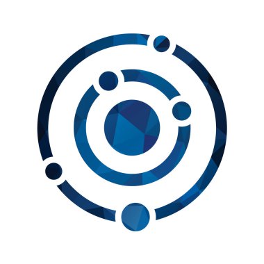 Bilim simgesi vektör illüstrasyonu