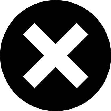 beyaz arkaplanda siyah simge izole edildi