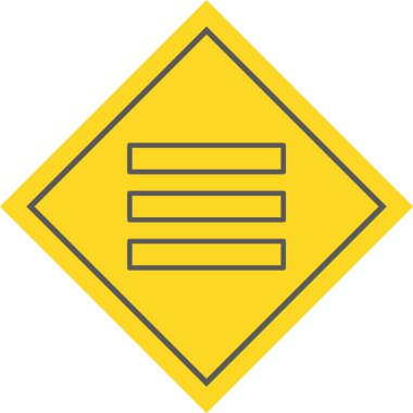 Menü Simgesi Moda Biçiminde İzole Arkaplan