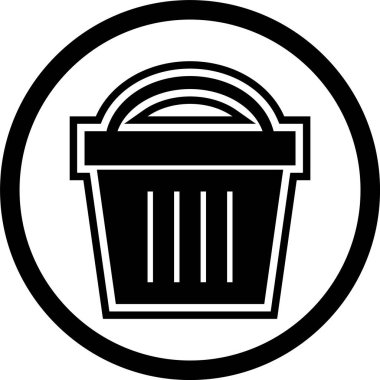 Piknik sepeti simgesi Moda Biçimli İzole Arkaplan