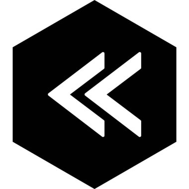 Moda Biçimli Ayrı Arkaplanda Önceki Simge