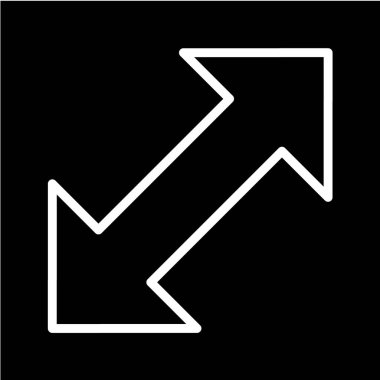 ok simgesinin vektör illüstrasyonu