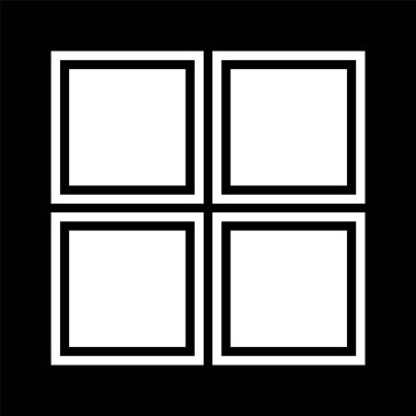 Moda Biçimli Ayırılmış Arkaplanda Simge Uygular