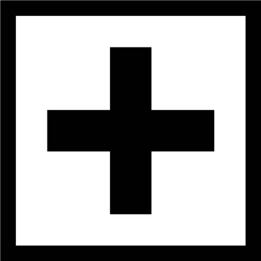 çapraz simge vektör illüstrasyonu