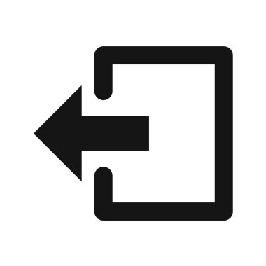 ok işareti simgesi, vektör çizimi