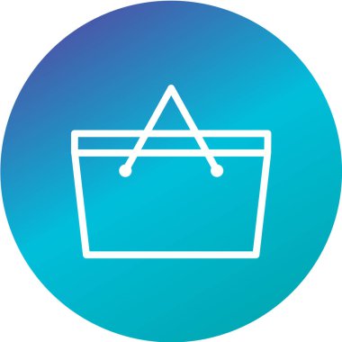 beyaz arkaplanda kamp konsepti vektör simgesi 