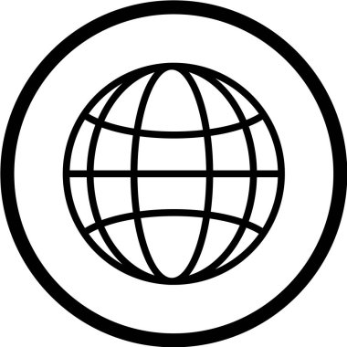 beyaz arkaplanda siyah simge izole edildi