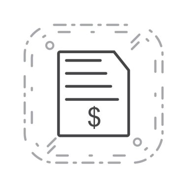 İş vektörü illüstrasyonu beyaz arkaplanda izole edildi 