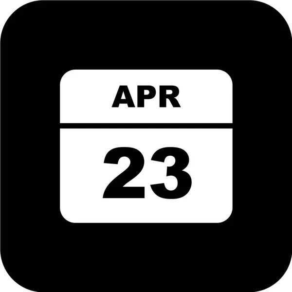カレンダーページのアイコンのベクトル図日付と期限記号 — ストックベクタ