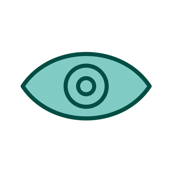 Eye Icon Vector Illustration — Stock Vector