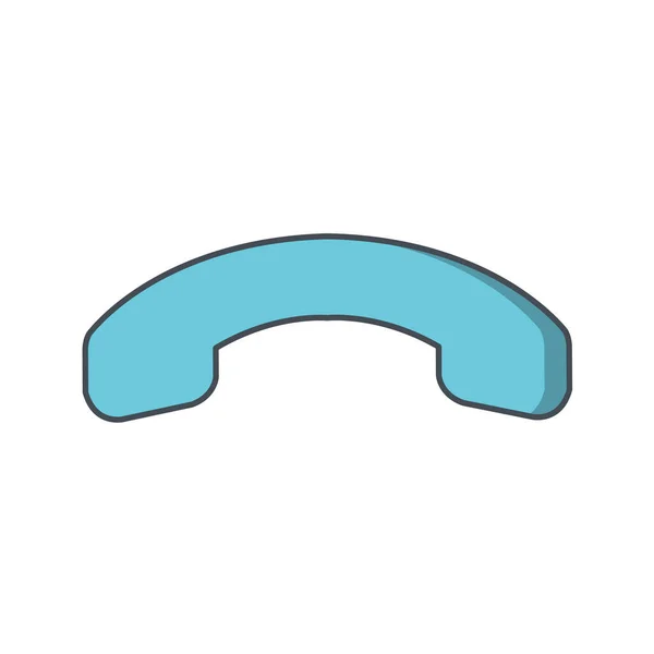 Telefon Symbol Callcenter Symbol Vektorillustration — Stockvektor