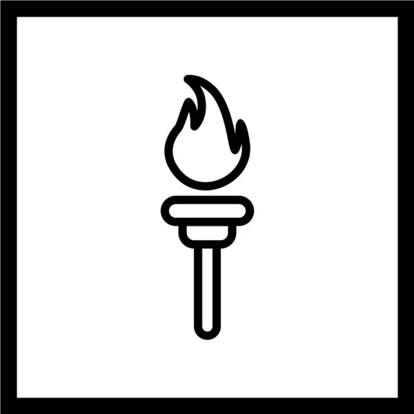 Match Vektor Symbol Nachahmung Zeichnet Symbol — Stockvektor