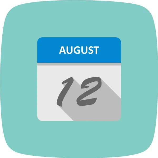 Illustrazione Vettoriale Dell Icona Del Calendario — Vettoriale Stock