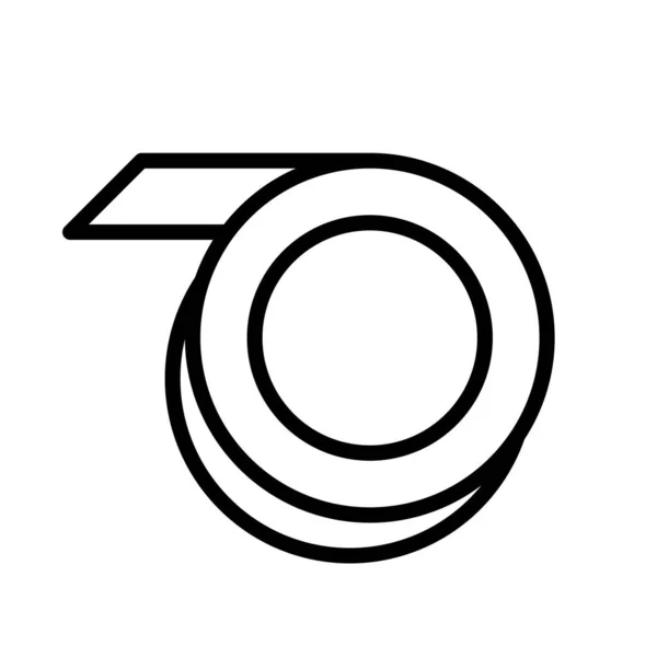 Bir Harfi Logosunun Vektör Çizimi — Stok Vektör