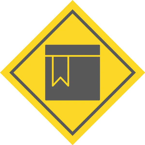 Векторна Ілюстрація Жовтого Значка — стоковий вектор