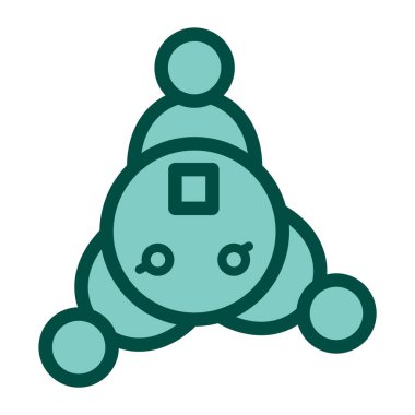 Takım Çalışması Simgesi Moda Tarzı İzole Arkaplan 