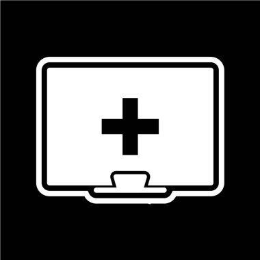 Tıbbi simge tasarımı, vektör illüstrasyon eps10 grafiği