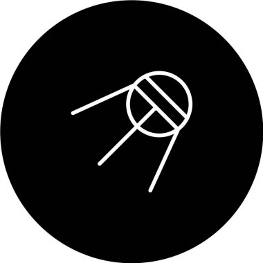 Beyaz arka planda izole edilmiş siyah renkli bir golf topu ikonu. spor sembolü çizimi.