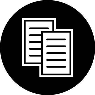 Belgenin vektör simgesi