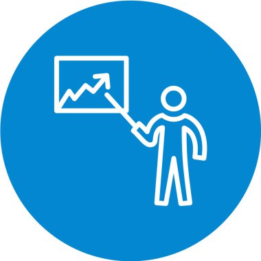 iş grafiği vektör illüstrasyonu