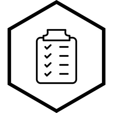 Moda Biçimli Planlama Simgesi İzole Arkaplan      