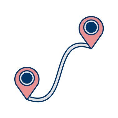 İş vektörü illüstrasyonu beyaz arkaplanda izole edildi 