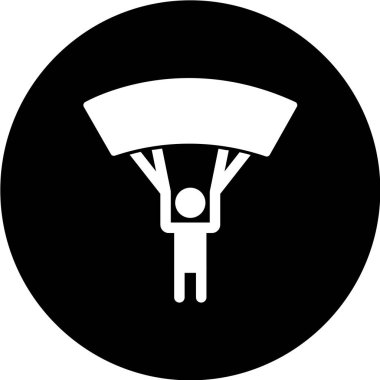 Siyah ve beyaz simgesinin vektör illüstrasyonu