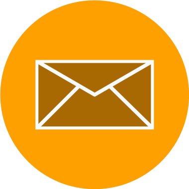 zarf simgesi illüstrasyon izole vektör işareti