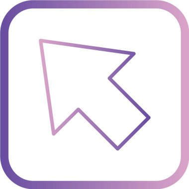 Bir mor ve beyaz simgenin vektör illüstrasyonu