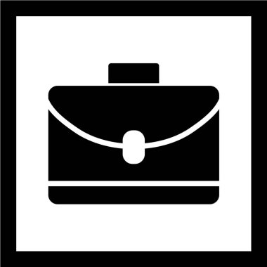 iş simgesi vektör illüstrasyonu