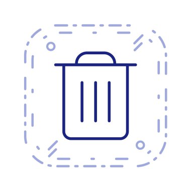 Multimedya düz simgesi beyaz arkaplanda izole edildi