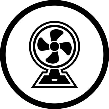 Moda Biçiminde Fan Simgesi Yükleniyor İzole Arkaplan