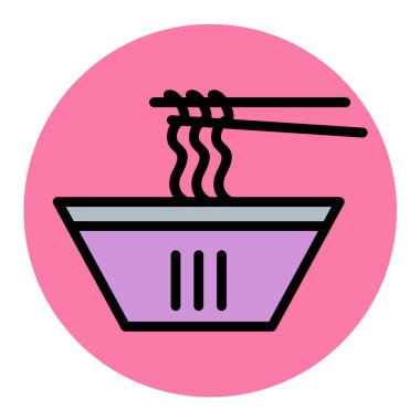 Gıda simgesinin vektör illüstrasyonu