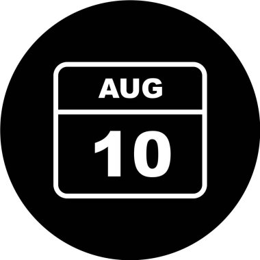 Takvim simgesinin vektör illüstrasyonu 