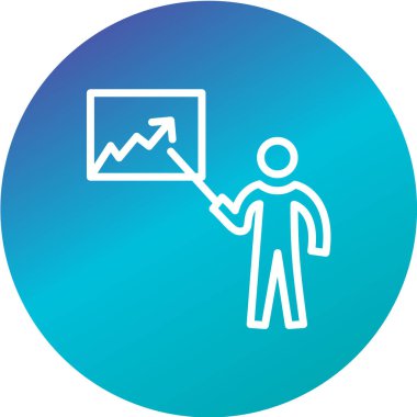 İş vektörü illüstrasyonu beyaz arkaplanda izole edildi 