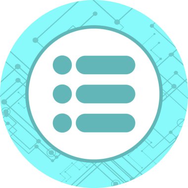 Moda Biçiminde Listelenmiş Arkaplan Simgesi