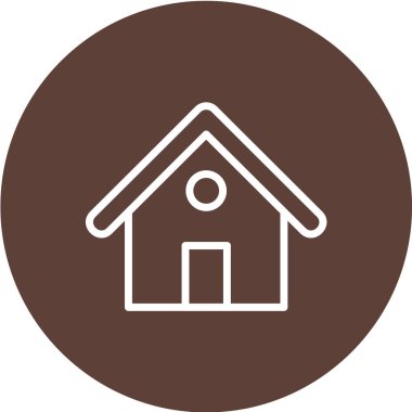 Ev simgesi vektör illüstrasyonu