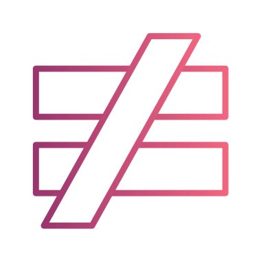 Uygulamanız için modern b 'nin vektör illüstrasyonu eksik simgesi