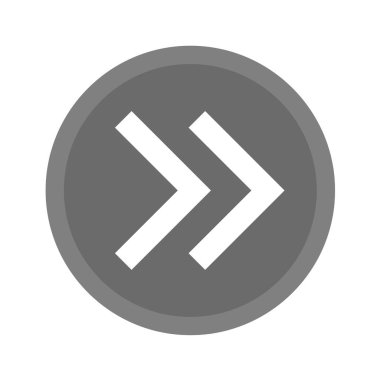 Ok simgesi, vektör illüstrasyonu. düz tasarım biçimi