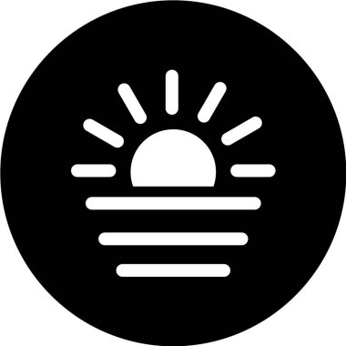 minimalist vektör illüstrasyonu, uygulama simgesi