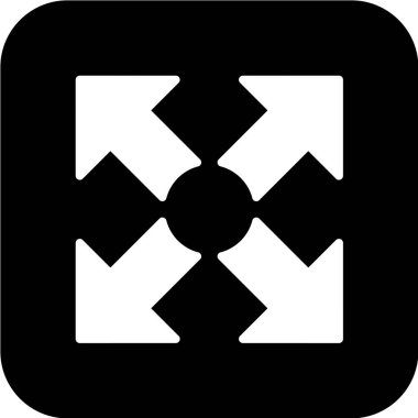 teknoloji simgesi vektör illüstrasyonu