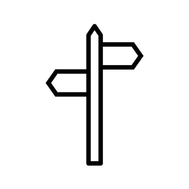 işaret posta simgesi vektör illüstrasyonu