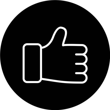 beyaz arkaplanda siyah simge izole edildi