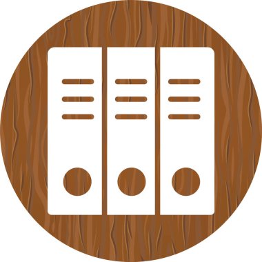 Moda Biçiminde Dosya Simgesi İzole Arka Gruplandırması